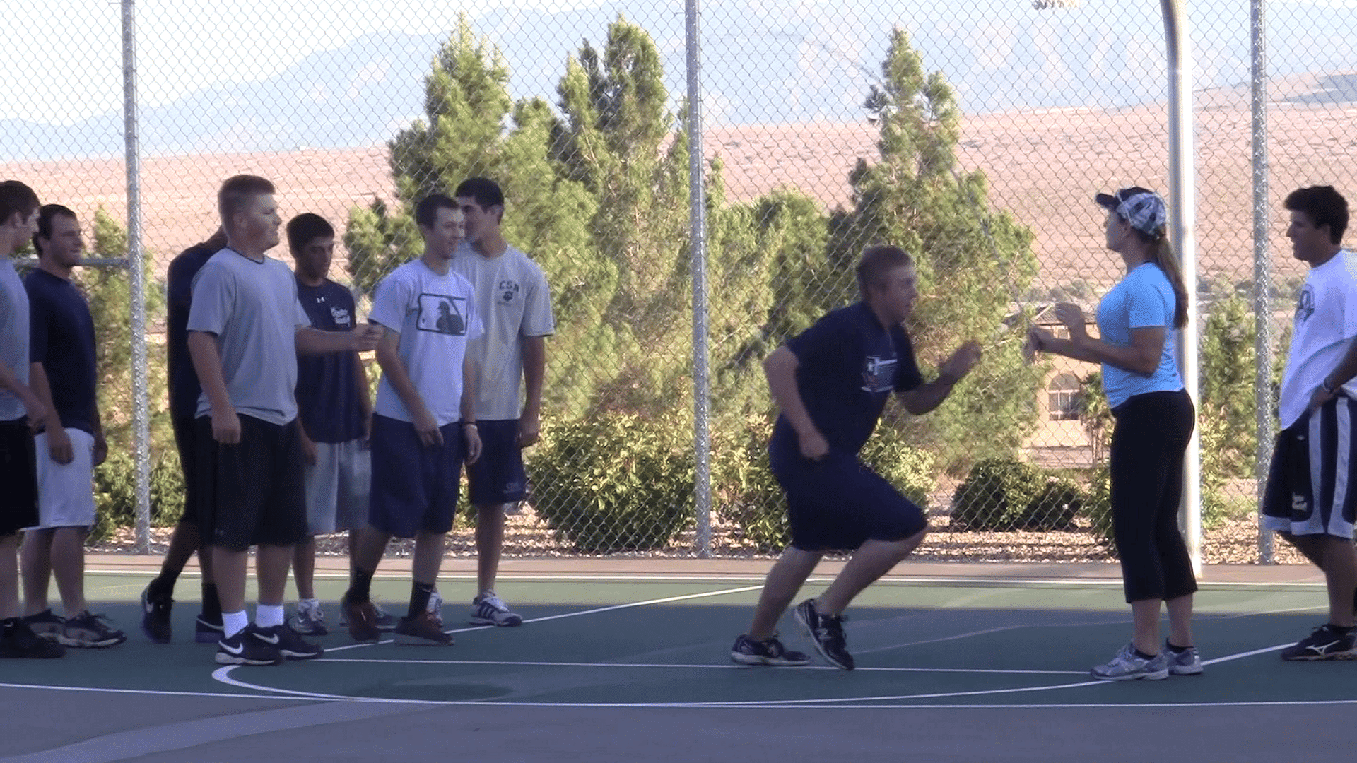 Outdoor Fitness Boot Camp Workouts - Rope Jumping