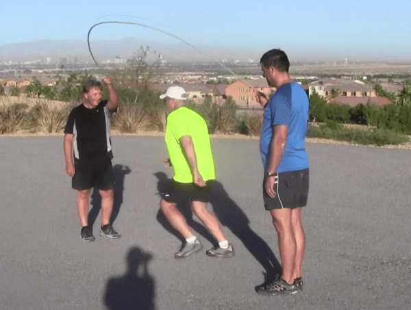 Jump rope workout for seniors