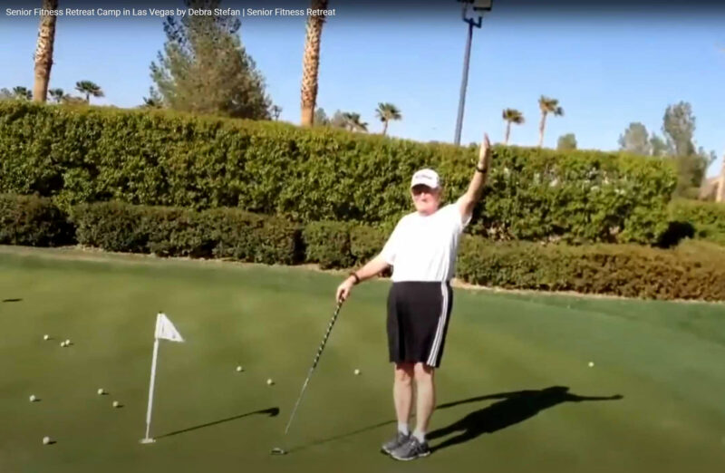 Senior Man at Fitness Retreat Plays Better Golf!