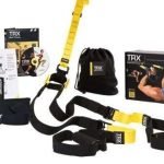 TRX Suspension Trainer Basic Kit with Door Anchor for Home and Travel