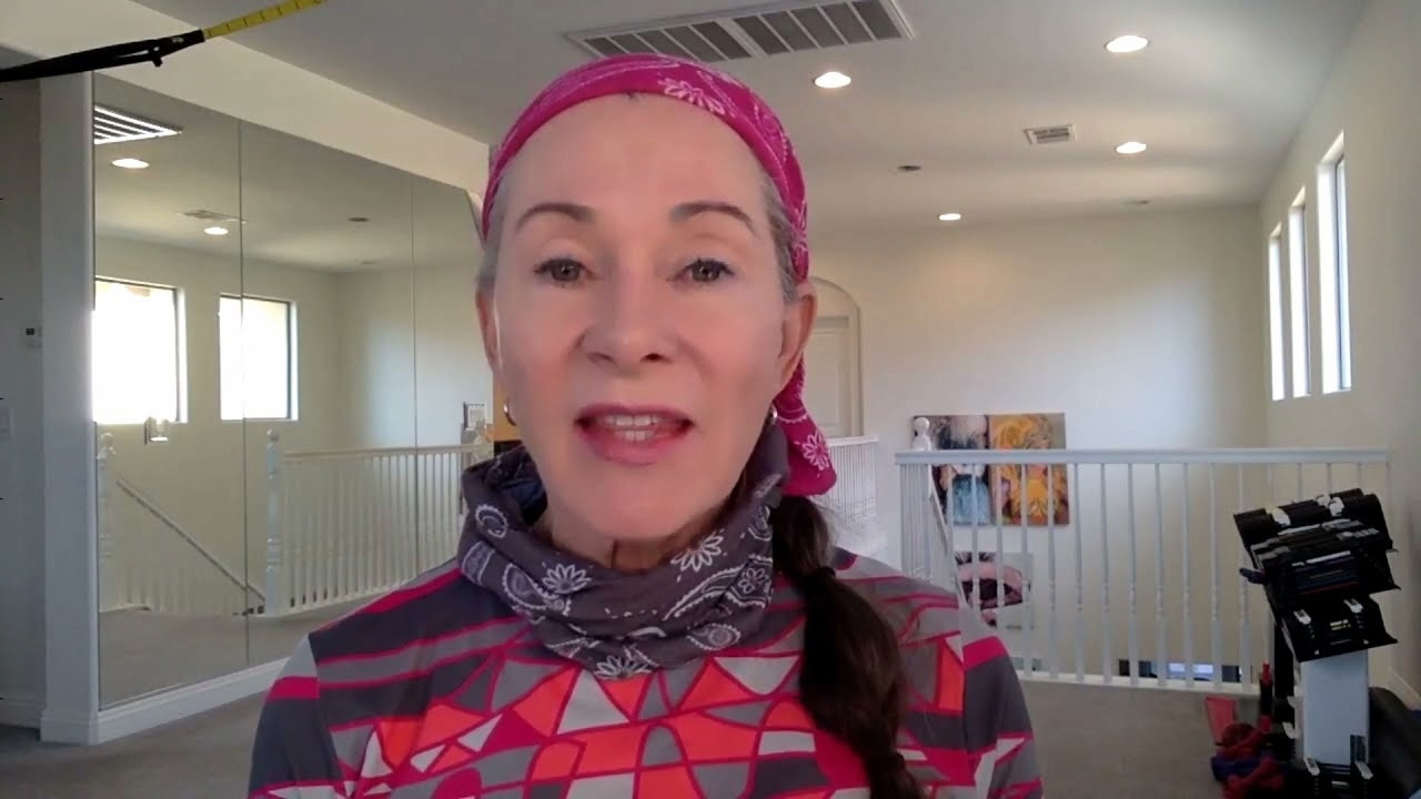 Debra Stefan introducing her residential adult weight loss retreat in Las Vegas
