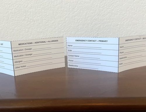 How to Create an Emergency Contact Medication Card to Carry on Your Person