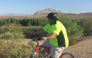 Private Fitness retreat 400 Lb Man Biking