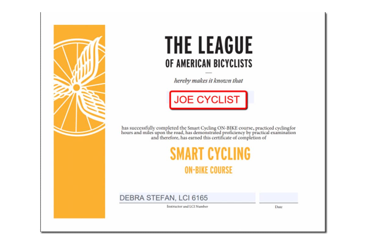 Top Bicycle Instructor Certification – Smart Cycling Course
